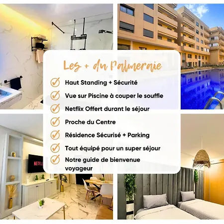La Palmeraie Luxueux Avec Piscine Et Parking Marrakesh Esterno foto