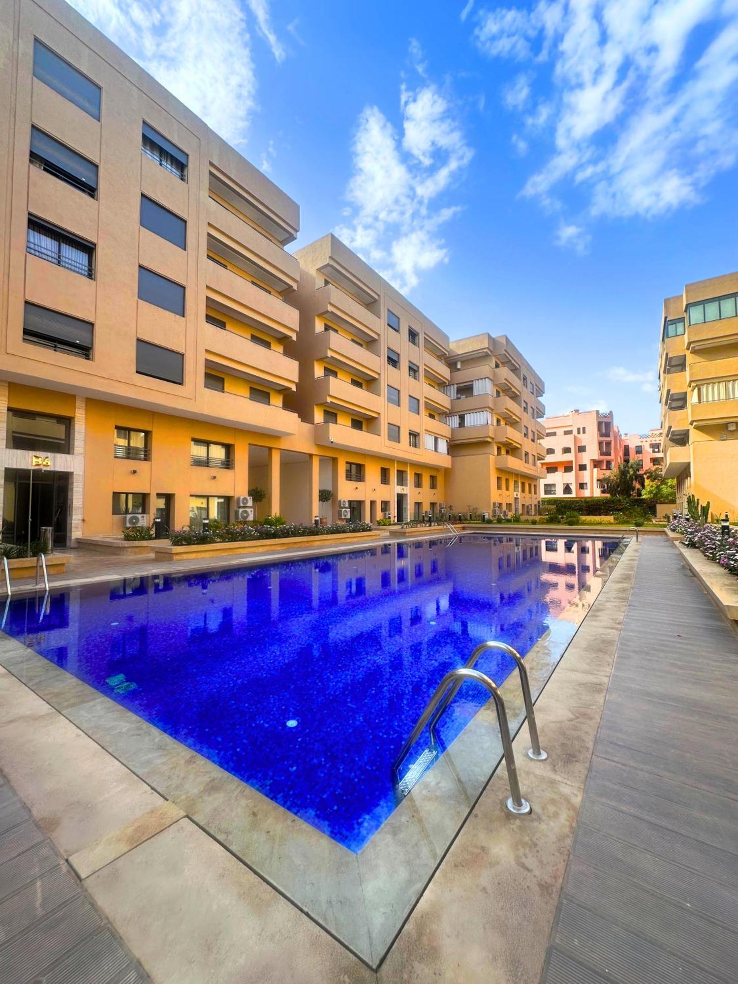 La Palmeraie Luxueux Avec Piscine Et Parking Appartamento Marrakesh
